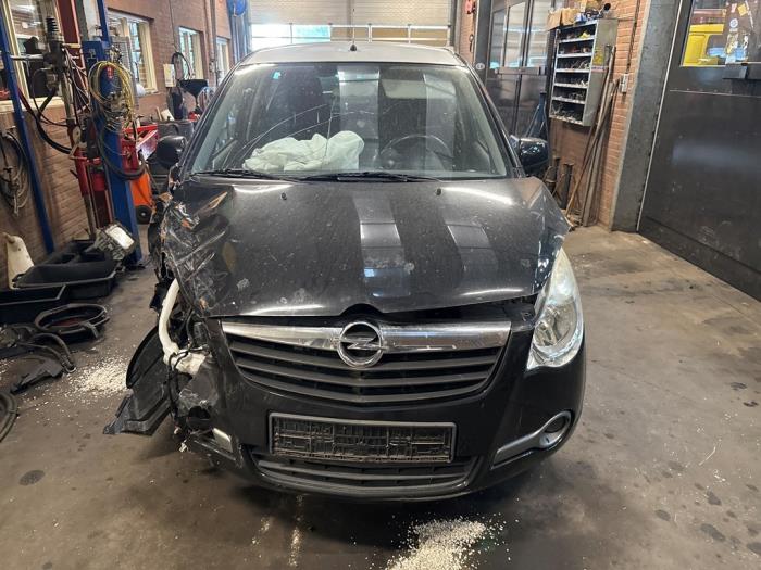 Opel Agila 1.2 16V Sloopvoertuig (2010, Zwart)