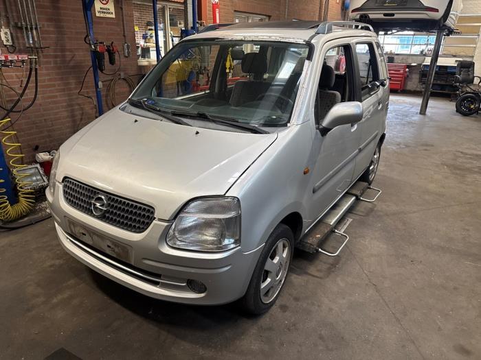 Opel Agila 1.2 16V Sloopvoertuig (2000, Grijs)