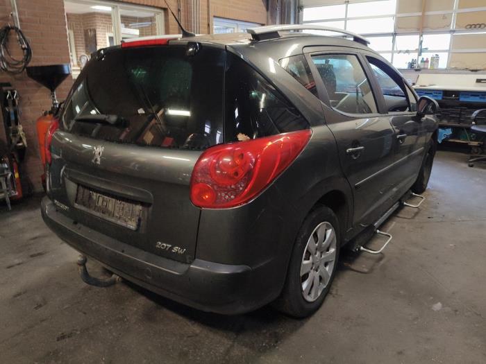 Peugeot 207 SW 1.4 16V Vti Sloopvoertuig (2007, Grijs)