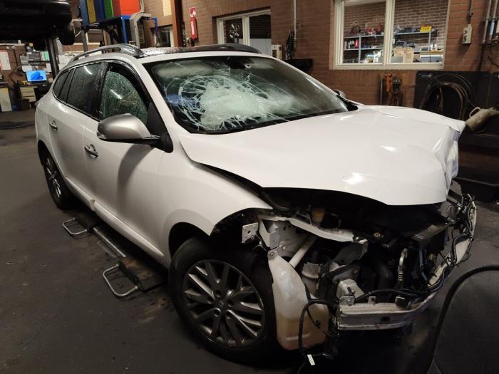 Renault Megane III Grandtour 1.5 dCi 110 Sloopvoertuig (2013, Wit)