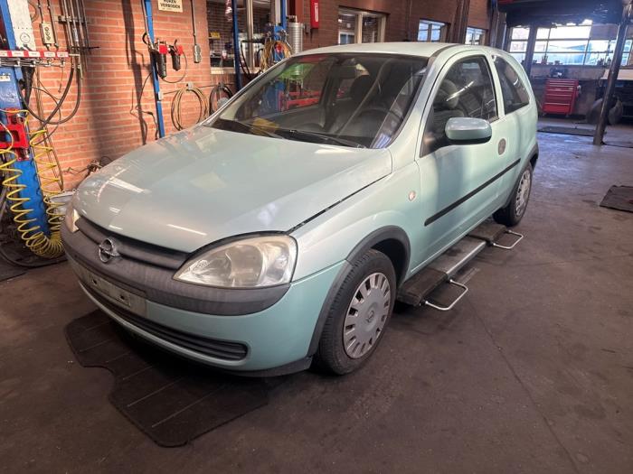Opel Corsa C 1.0 12V Sloopvoertuig (2002, Groen)