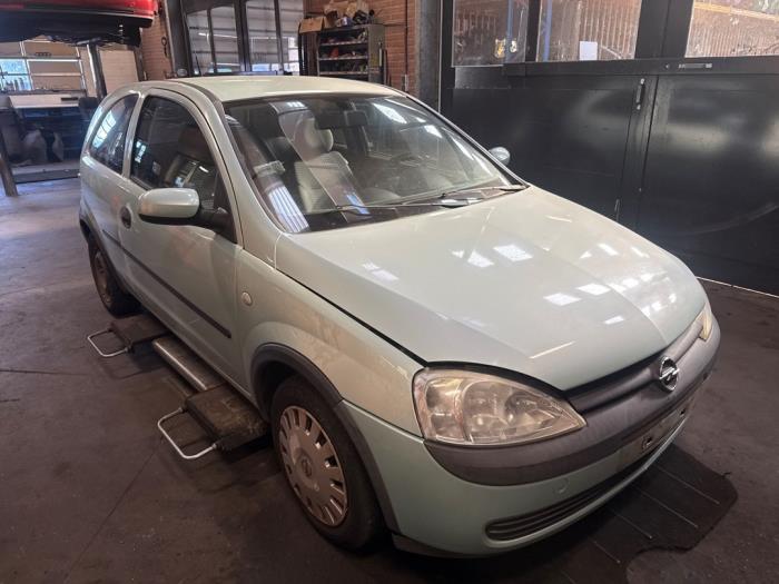Opel Corsa C 1.0 12V Sloopvoertuig (2002, Groen)