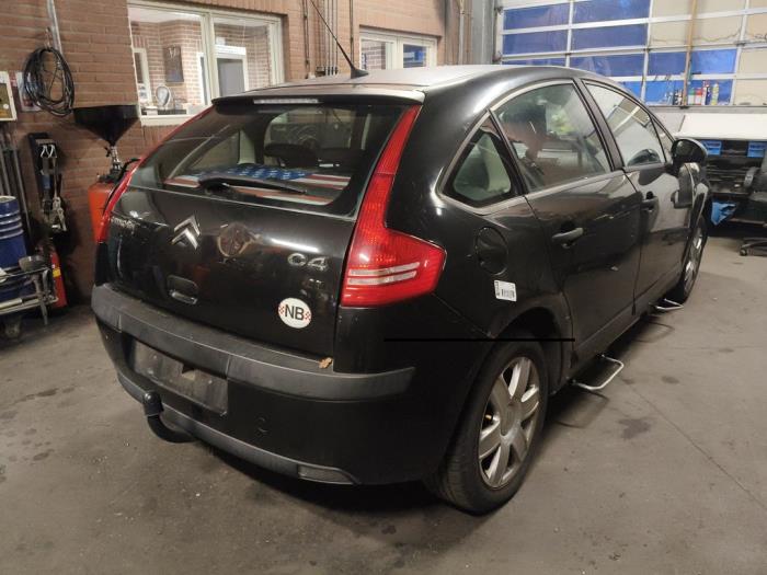 Citroen C4 Berline 1.6 16V Sloopvoertuig (2007, Zwart)