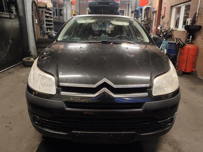 Citroen C4 Berline 1.6 16V Sloopvoertuig (2007, Zwart)