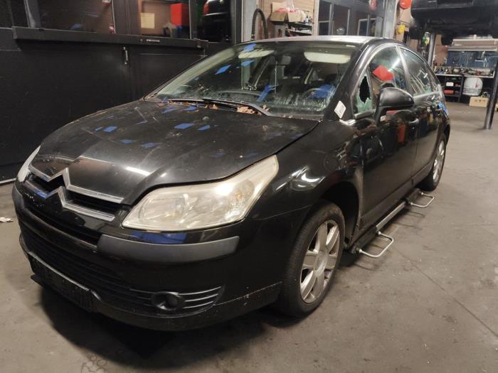 Citroen C4 Berline 1.6 16V Sloopvoertuig (2007, Zwart)