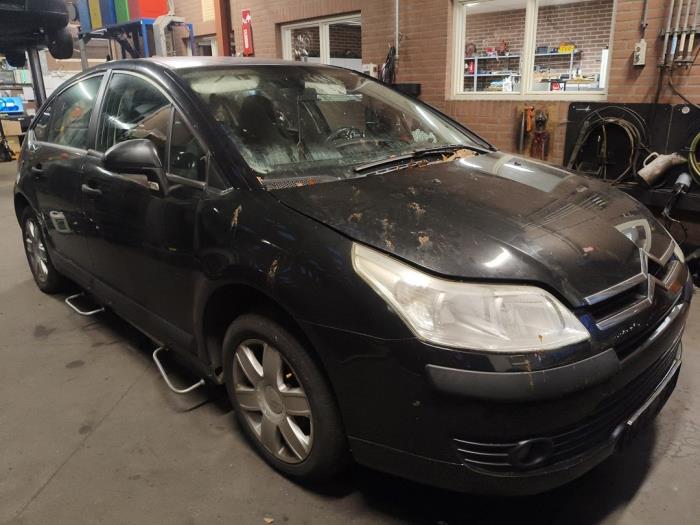Citroen C4 Berline 1.6 16V Sloopvoertuig (2007, Zwart)