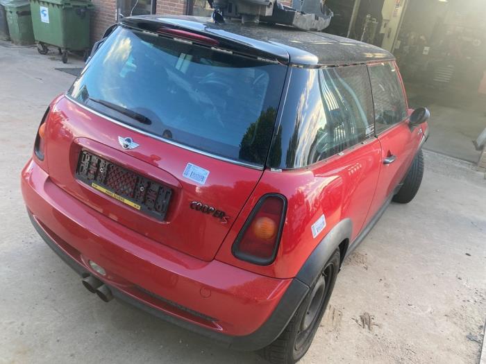 Mini Mini Cooper S 1.6 16V Sloopvoertuig (2002, Rood, Zwart)
