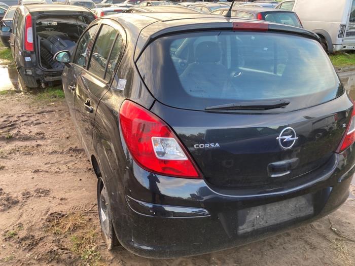 Opel Corsa D 1.2 16V Sloopvoertuig (2008, Zwart)