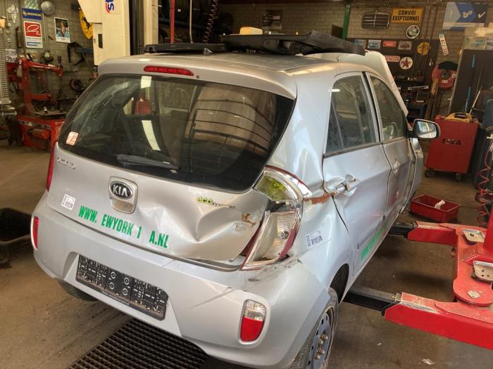 Kia Picanto 1.0 12V Sloopvoertuig (2013, Grijs)