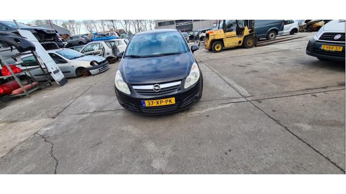 Opel Corsa D 1.4 16V Twinport Sloopvoertuig (2007, Zwart)