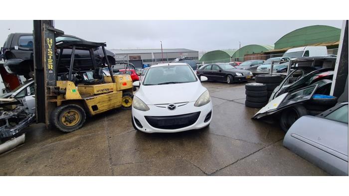 Mazda 2 1.3 16V S-VT Sloopvoertuig (2012, Wit)