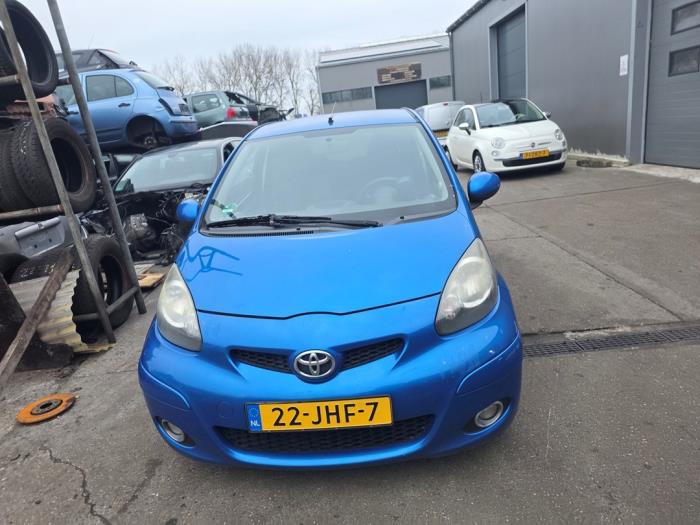 Toyota Aygo 1.0 12V VVT-i Sloopvoertuig (2009, Blauw)