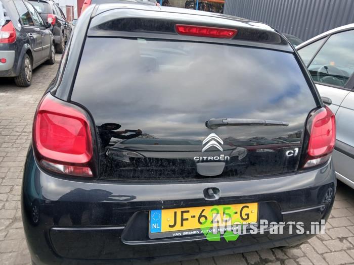 Citroen C1 1.0 Vti 68 12V Sloopvoertuig (2016, Zwart)