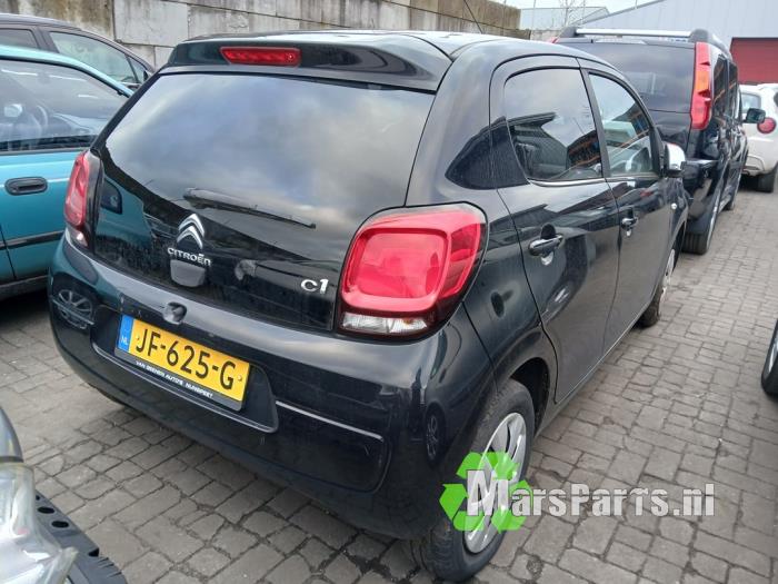 Citroen C1 1.0 Vti 68 12V Sloopvoertuig (2016, Zwart)