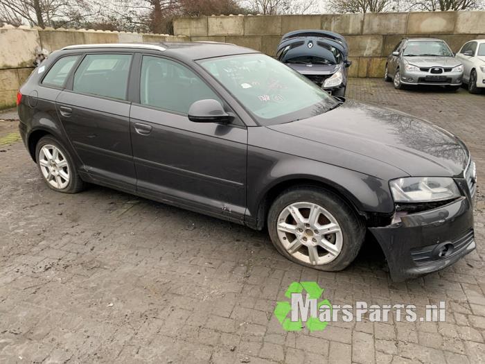 Audi A3 Sportback 1.9 TDI Sloopvoertuig (2010, Zwart)