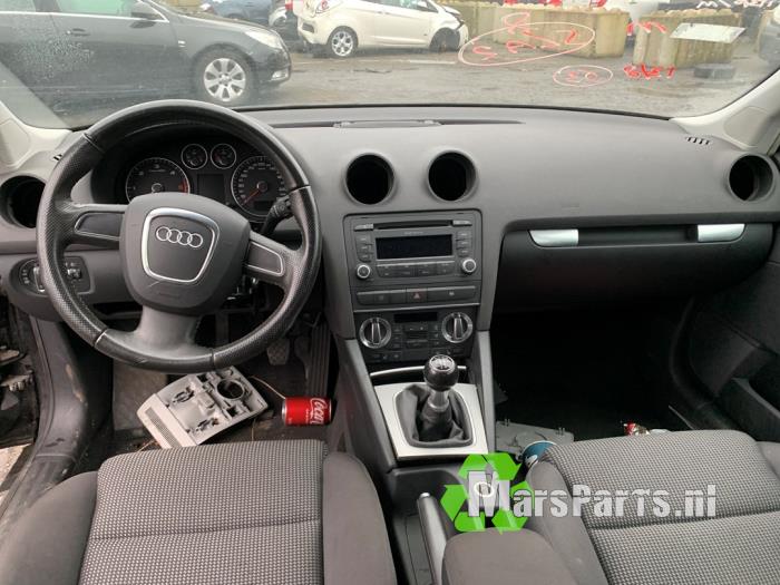 Audi A3 Sportback 1.9 TDI Sloopvoertuig (2010, Zwart)