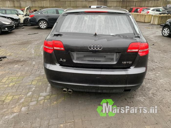 Audi A3 Sportback 1.9 TDI Sloopvoertuig (2010, Zwart)