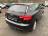 Audi A3 Sportback 1.9 TDI Sloopvoertuig (2010, Zwart)