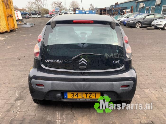Citroen C1 1.0 12V Sloopvoertuig (2010, Zwart)