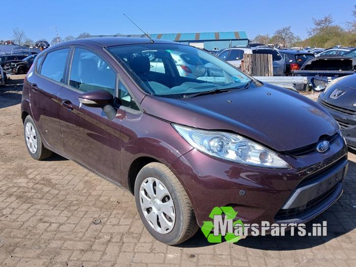 Ford Fiesta 6 1.6 TDCi 16V Sloopvoertuig (2010, Rood)
