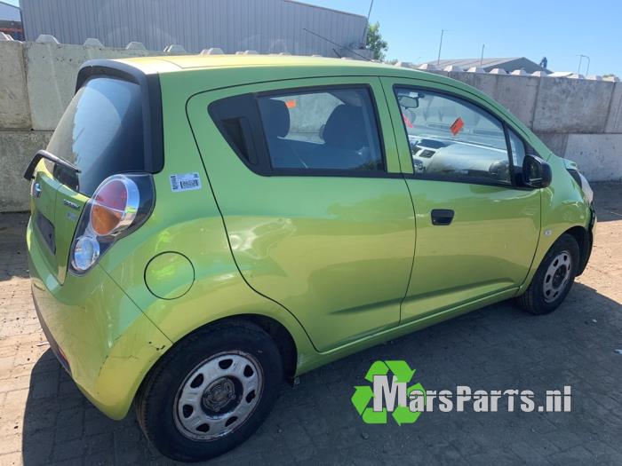 Chevrolet Spark 1.0 16V Bifuel Sloopvoertuig (2012, Groen)
