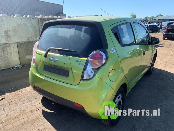 Chevrolet Spark 1.0 16V Bifuel Sloopvoertuig (2012, Groen)
