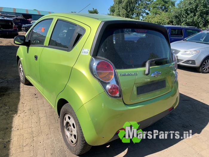 Chevrolet Spark 1.0 16V Bifuel Sloopvoertuig (2012, Groen)