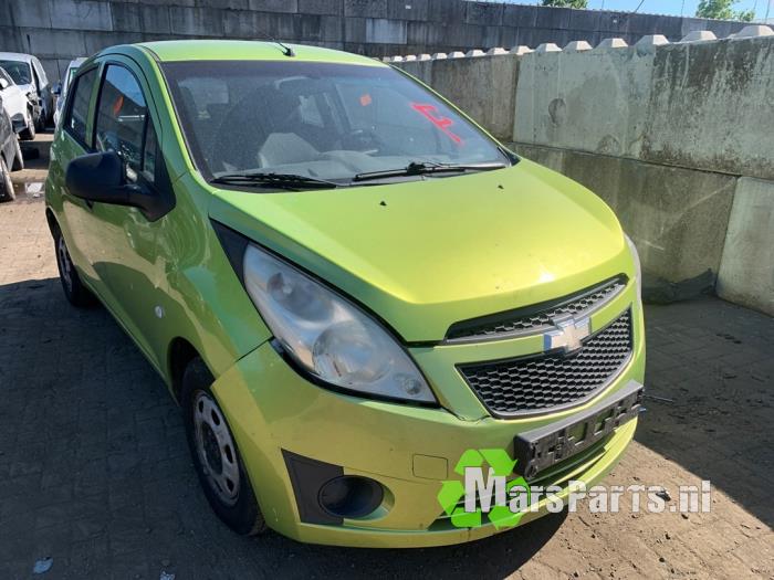 Chevrolet Spark 1.0 16V Bifuel Sloopvoertuig (2012, Groen)