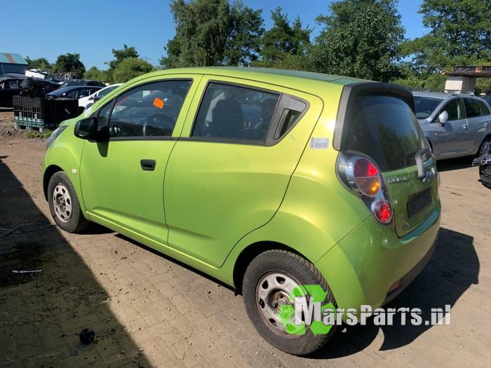 Chevrolet Spark 1.0 16V Bifuel Sloopvoertuig (2012, Groen)