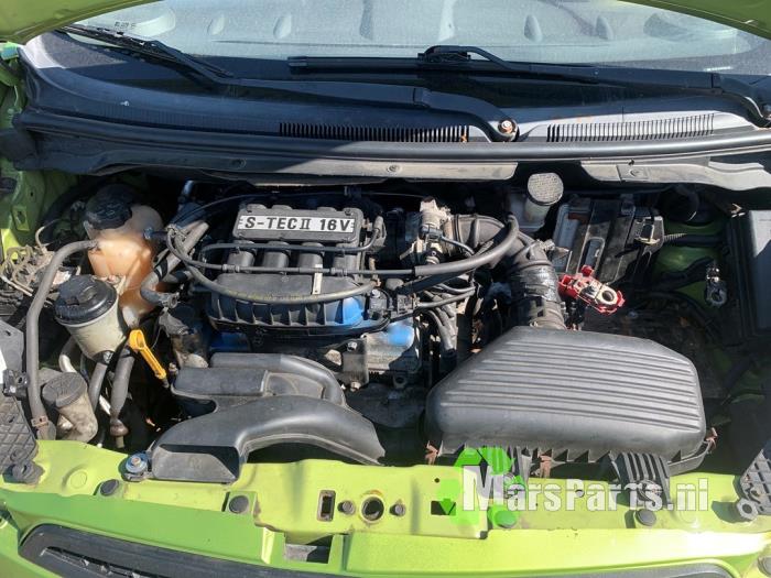 Chevrolet Spark 1.0 16V Bifuel Sloopvoertuig (2012, Groen)