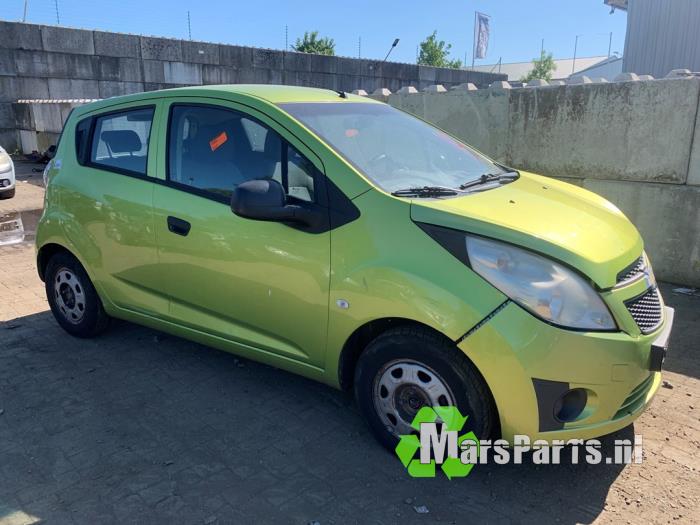 Chevrolet Spark 1.0 16V Bifuel Sloopvoertuig (2012, Groen)