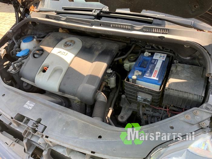 Volkswagen Golf Plus 1.6 FSI 16V Sloopvoertuig (2005, Zwart)