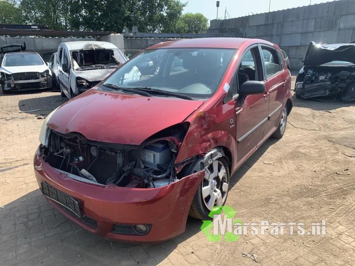 Toyota Corolla Verso 1.8 16V VVT-i Sloopvoertuig (2004, Rood)