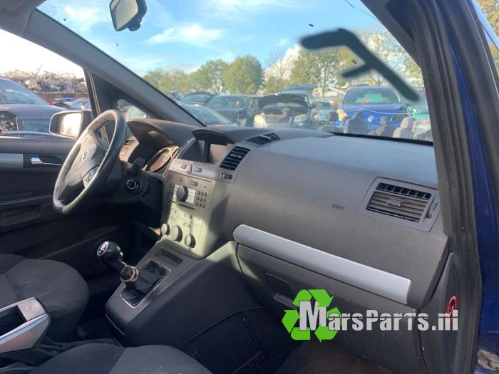 Opel Zafira 1.6 16V Sloopvoertuig (2007, Blauw)