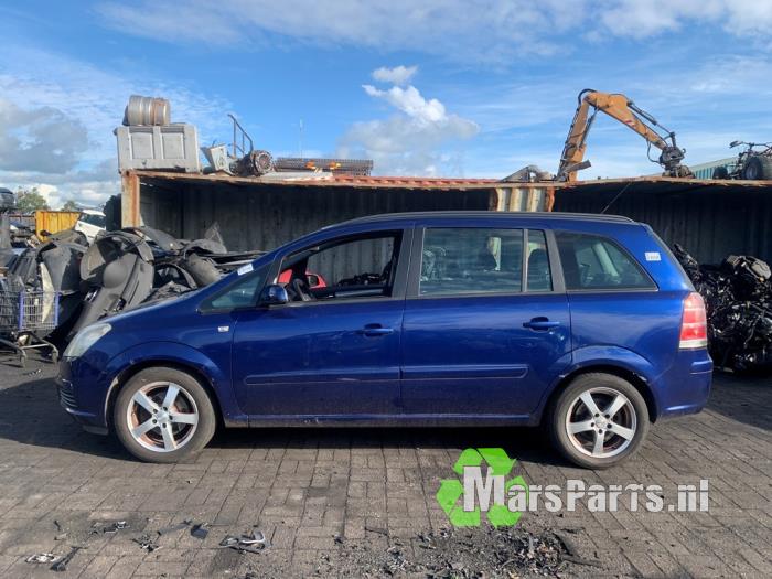Opel Zafira 1.6 16V Sloopvoertuig (2007, Blauw)