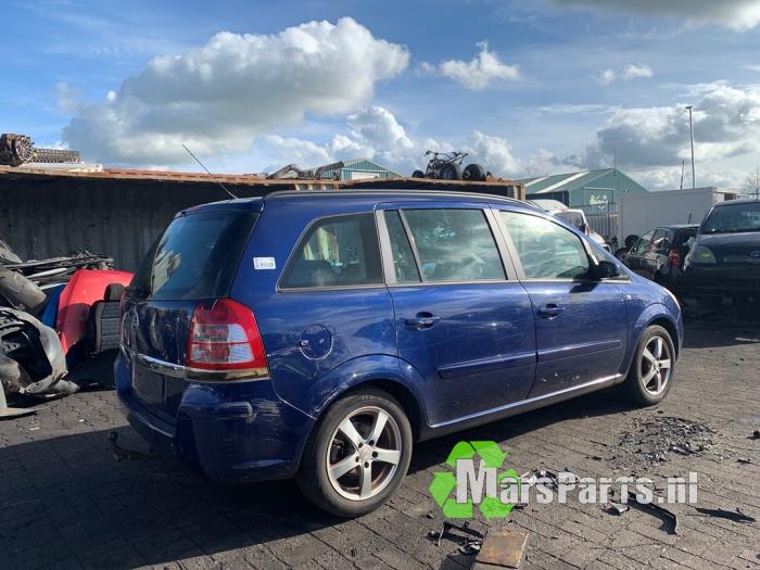 Opel Zafira 1.6 16V Sloopvoertuig (2007, Blauw)