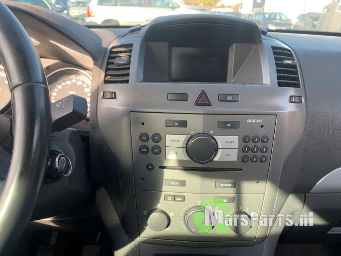 Opel Zafira 1.6 16V Sloopvoertuig (2007, Blauw)