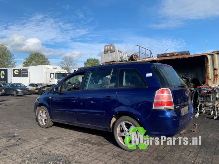 Opel Zafira 1.6 16V Sloopvoertuig (2007, Blauw)