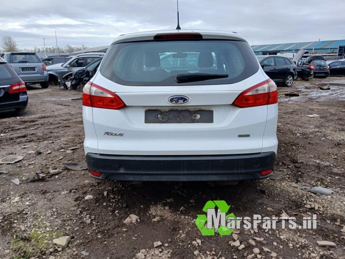 Ford Focus 3 Wagon 1.0 Ti-VCT EcoBoost 12V 100 Sloopvoertuig (2014, Wit)