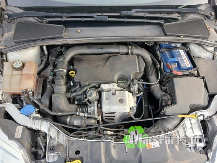 Ford Focus 3 Wagon 1.0 Ti-VCT EcoBoost 12V 100 Sloopvoertuig (2014, Wit)