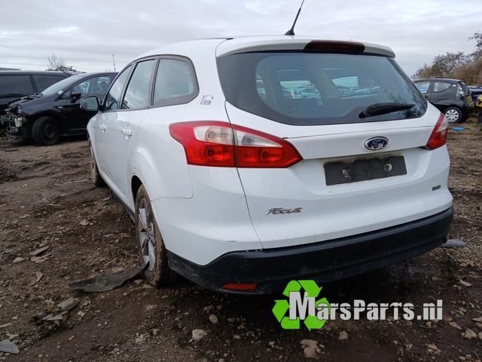 Ford Focus 3 Wagon 1.0 Ti-VCT EcoBoost 12V 100 Sloopvoertuig (2014, Wit)