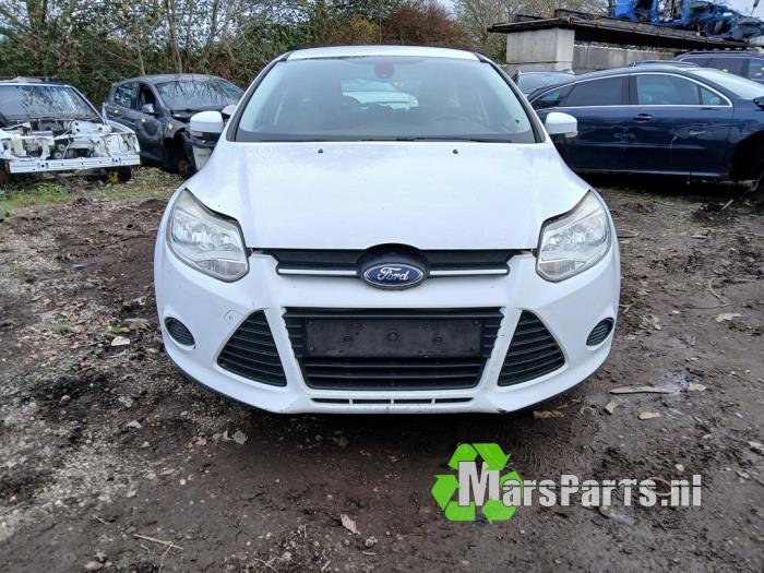 Ford Focus 3 Wagon 1.0 Ti-VCT EcoBoost 12V 100 Sloopvoertuig (2014, Wit)