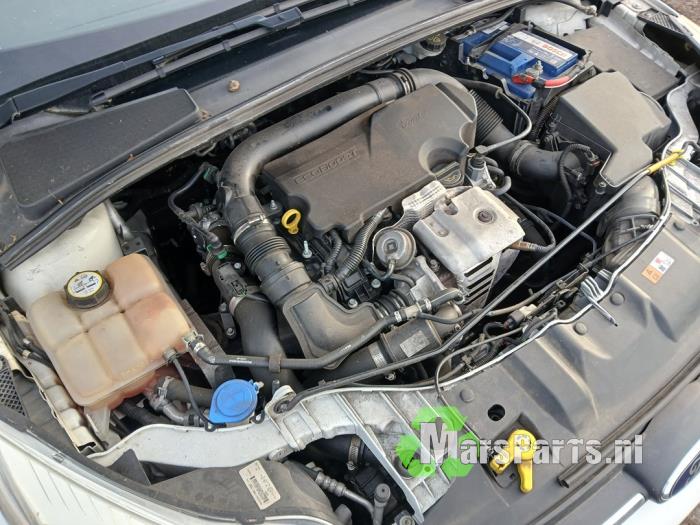 Ford Focus 3 Wagon 1.0 Ti-VCT EcoBoost 12V 100 Sloopvoertuig (2014, Wit)