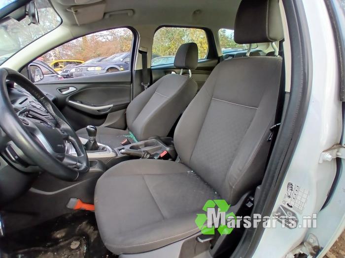 Ford Focus 3 Wagon 1.0 Ti-VCT EcoBoost 12V 100 Sloopvoertuig (2014, Wit)