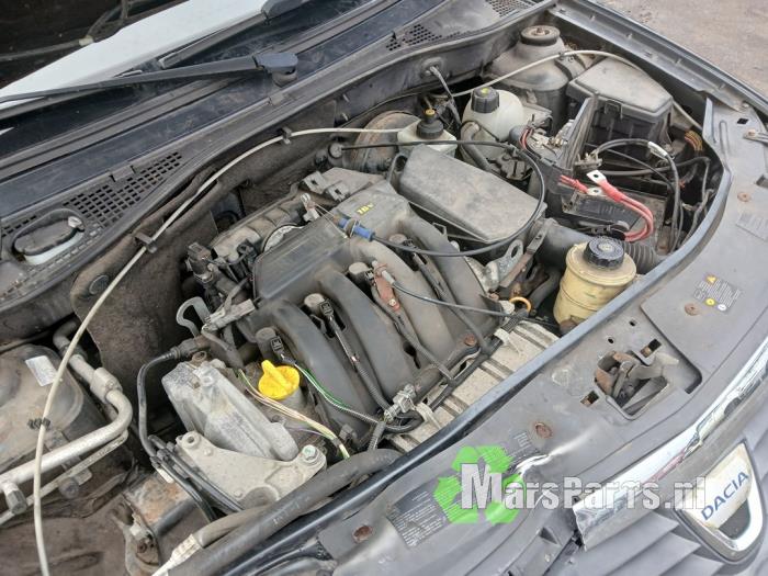 Dacia Logan MCV 1.6 16V Sloopvoertuig (2009, Grijs)