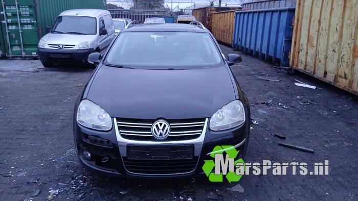 Volkswagen Golf V Variant 1.4 TSI 122 16V Sloopvoertuig (2009, Zwart)