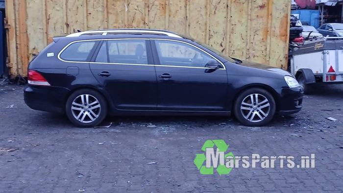 Volkswagen Golf V Variant 1.4 TSI 122 16V Sloopvoertuig (2009, Zwart)