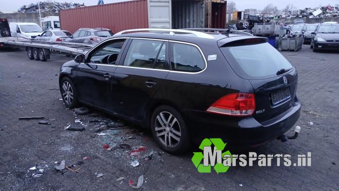 Volkswagen Golf V Variant 1.4 TSI 122 16V Sloopvoertuig (2009, Zwart)