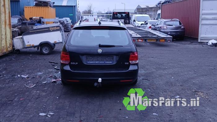 Volkswagen Golf V Variant 1.4 TSI 122 16V Sloopvoertuig (2009, Zwart)