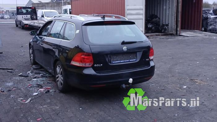 Volkswagen Golf V Variant 1.4 TSI 122 16V Sloopvoertuig (2009, Zwart)